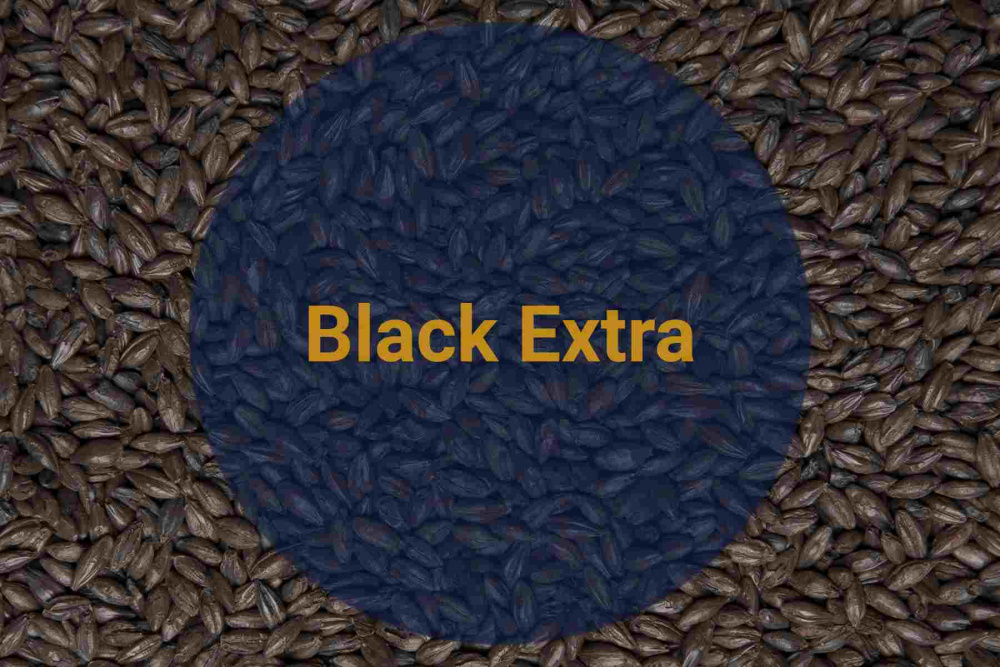 Солод Жженый Черный Экстра / Black Extra, 1400-1600 (Soufflet),1 кг