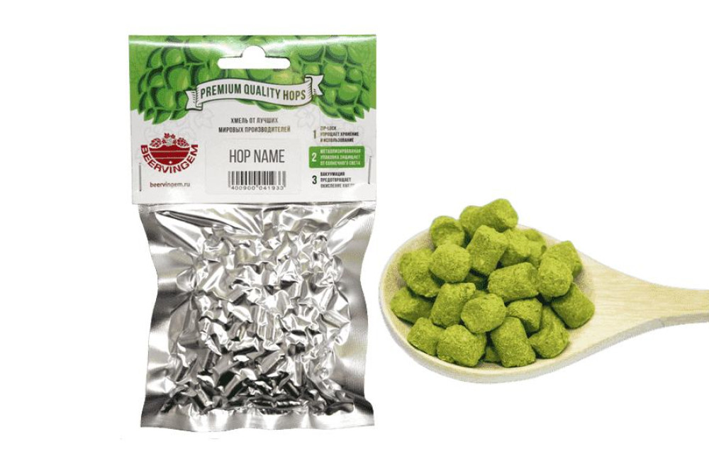 Хмель BEERVINGEM Hallertau Mittelfruh